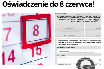 Dopłaty 2020: Ostateczny termin składania oświadczeń mija 8 czerwca.