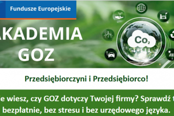 Bezpłatny projekt „Akademia GOZ” dla przedsiębiorców