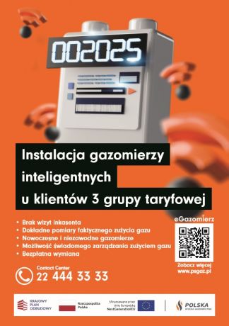 Projekt eGazomierz – nowoczesne gazomierze zdalnego odczytu już w naszej gminie