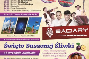 FOLKFESTIWAL I ŚWIĘTO SUSZONEJ ŚLIWKI