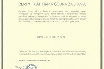 ZAPRASZAMY NA BADANIE WZROKU I POMIAR CIŚNIENIA ŚRÓDGAŁKOWEGO 