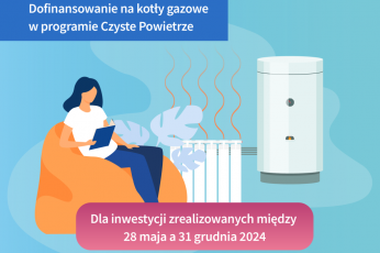 Wznowienie naboru na wymianę pieców gazowych.