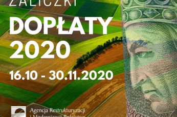 Dopłaty 2020: ruszyły wypłaty zaliczek