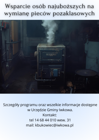 Wymień Piec - program dla najuboższych