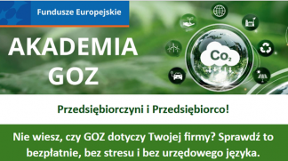 Bezpłatny projekt „Akademia GOZ” dla przedsiębiorców