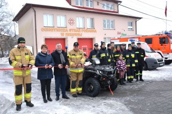 Oficjalne otwarcie placu przy remizie OSP Iwkowa!