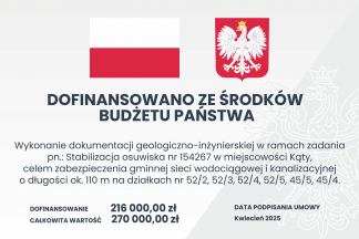 Wykonanie dokumentacji geologiczno-inżynierskiej