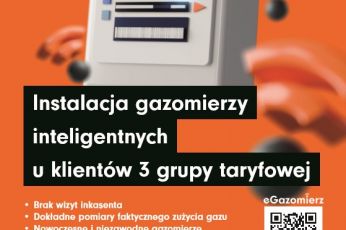 Projekt eGazomierz – nowoczesne gazomierze zdalnego odczytu już w naszej gminie