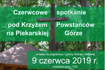 Czerwcowe spotkanie pod Krzyżem Powstańców na Piekarskiej Górze