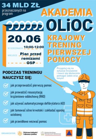 Zaproszenie na trening pierwszej pomocy dla mieszkańców!