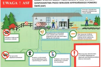 Informacja dla hodowców trzody chlewnej dotycząca afrykańskiego pomoru świń