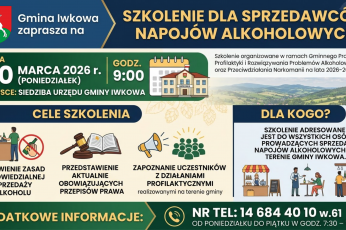 Szkolenie dla sprzedawców napojów alkoholowych