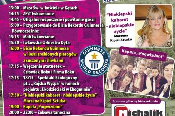 Święto Suszonej Śliwki - 15 września 2019