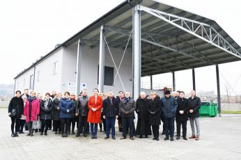 Otwarcie inwestycji komunalnych w Gminie Iwkowa