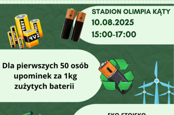 Zbiórka zużytych baterii