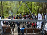 Inauguracja Letniego Sezonu Turystycznego w Małopolsce - Otwarcie wieży widokowej w Iwkowej