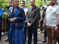 Inauguracja Letniego Sezonu Turystycznego w Małopolsce - Otwarcie wieży widokowej w Iwkowej