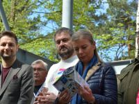 Inauguracja Letniego Sezonu Turystycznego w Małopolsce - Otwarcie wieży widokowej w Iwkowej