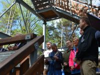 Inauguracja Letniego Sezonu Turystycznego w Małopolsce - Otwarcie wieży widokowej w Iwkowej
