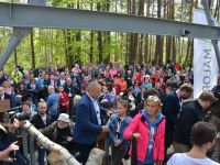 Inauguracja Letniego Sezonu Turystycznego w Małopolsce - Otwarcie wieży widokowej w Iwkowej