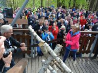 Inauguracja Letniego Sezonu Turystycznego w Małopolsce - Otwarcie wieży widokowej w Iwkowej