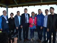 Inauguracja Letniego Sezonu Turystycznego w Małopolsce - Otwarcie wieży widokowej w Iwkowej